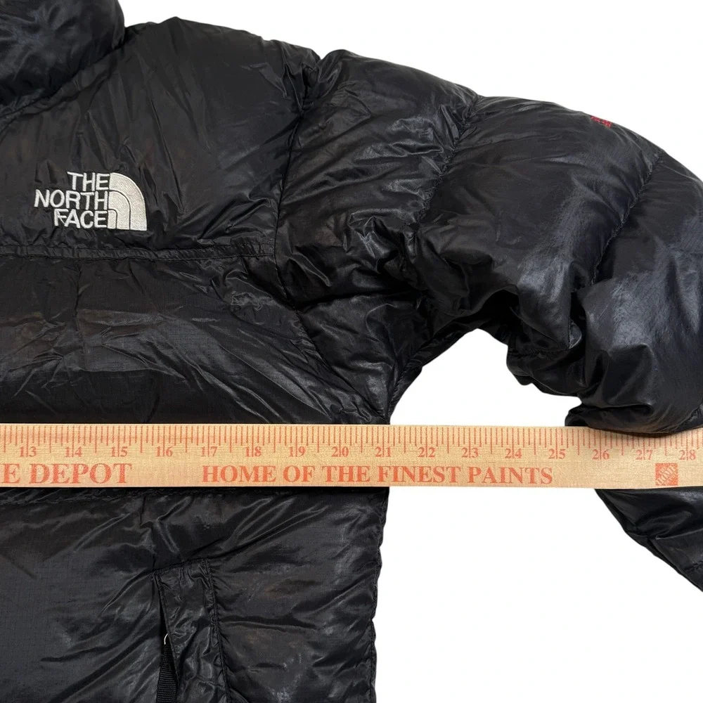 The North Face 900 LTD Down Nuptse Puffer Jacket Black Mens Medium Fall 2004 VTG